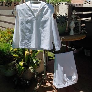 NAVY SAILOR UNIFORM, DRESS WHITES Cracker Jack